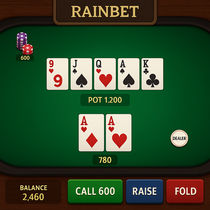 RainBet - Poker Table Game - Online Casino Latvia